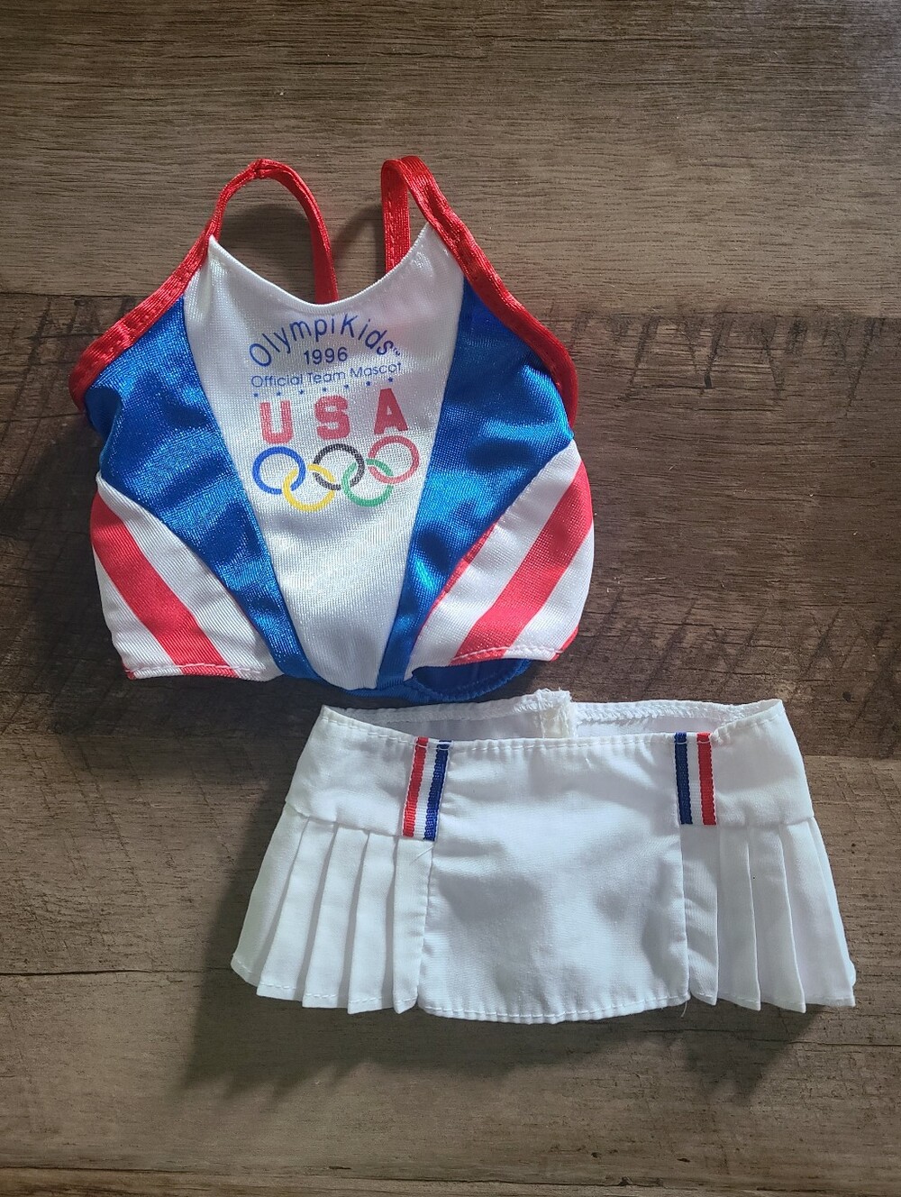 Cabbage Patch Kids 1996 Olympikids Leotard/Swimsuit & Tennis Skirt